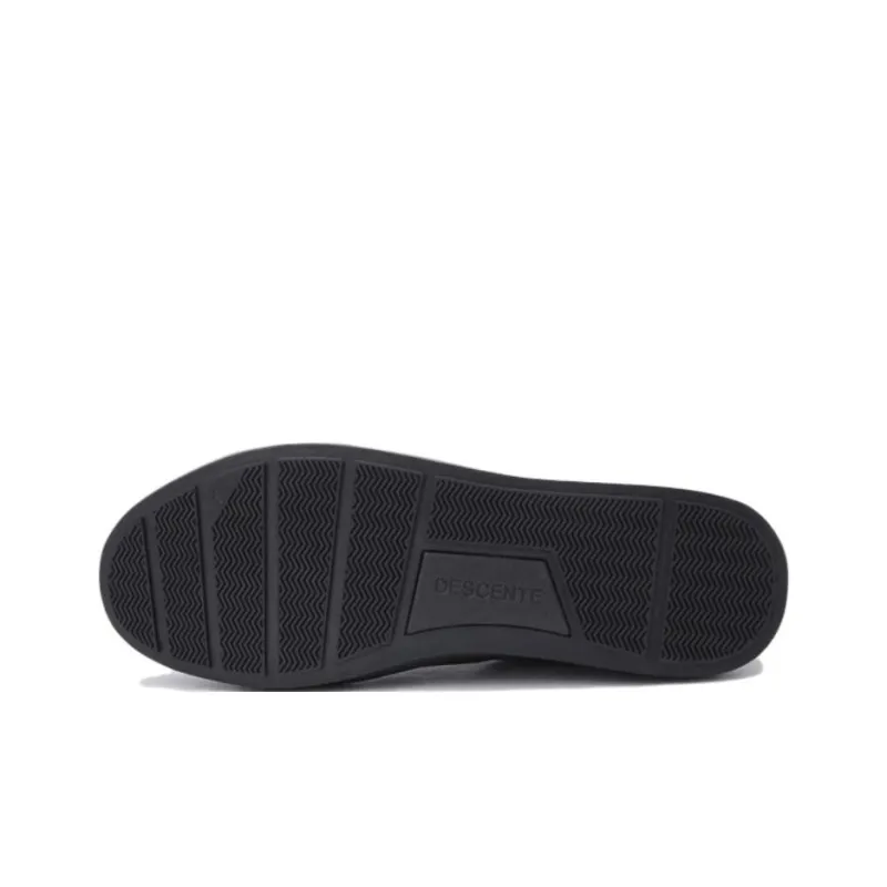DESCENTE Wager Easy Abrasion Resistant Low Top Casual Shoes Unisex Black-2