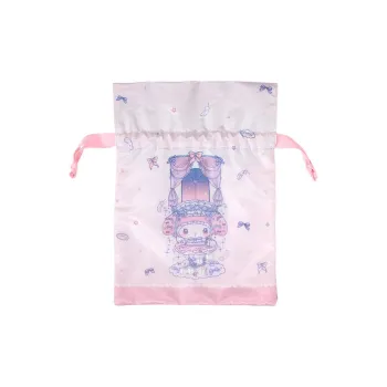 Sanrio Satine With Organza Travel Storage Bag Women's Pink