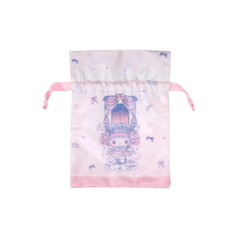 Sanrio Satine With Organza Travel Storage Bag Women's Pink-0