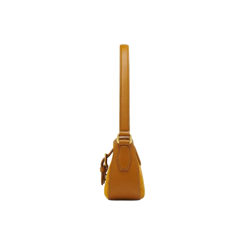 Alexander McQueen T Bar Calfskin Shoulder Bag Mini Women's Light Brown-1