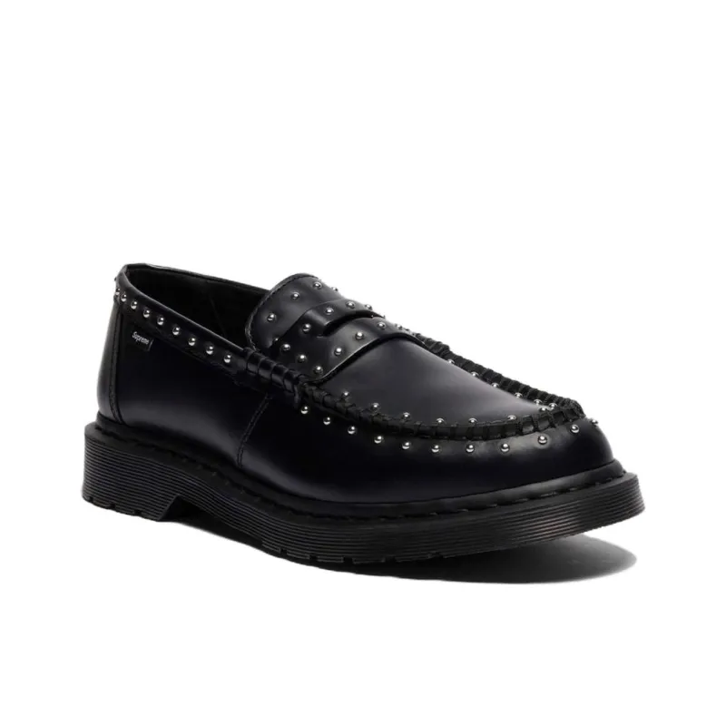 Supreme x Dr.Martens Penton Loafers Unisex Black-1