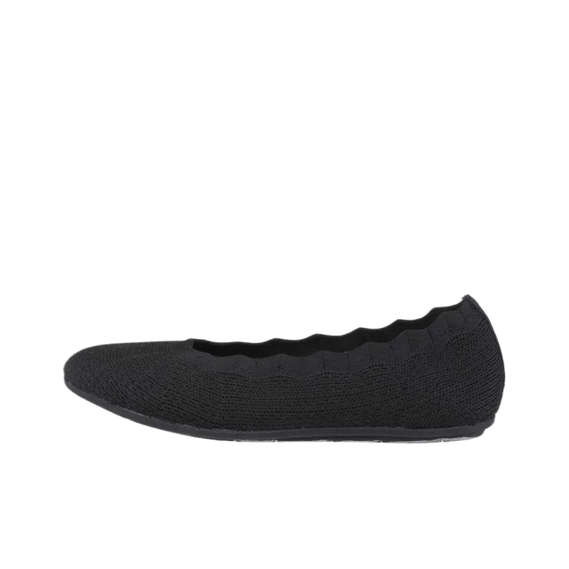 Skechers Cleo 2.0 Low Top Casual Shoes Women's Black-0