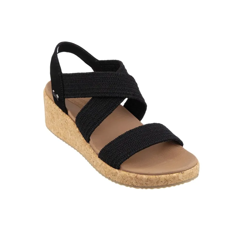 Skechers ARCH FIT BEVERLEE Beach Sandals Women's Black-3
