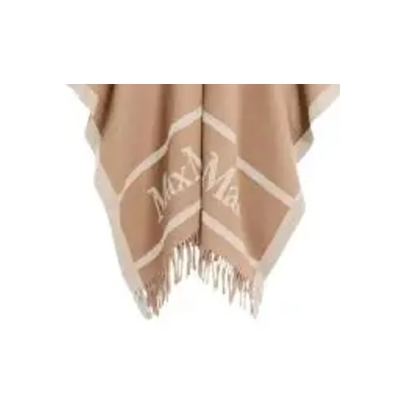 MaxMara Wool Shawls Women's Apricot-1