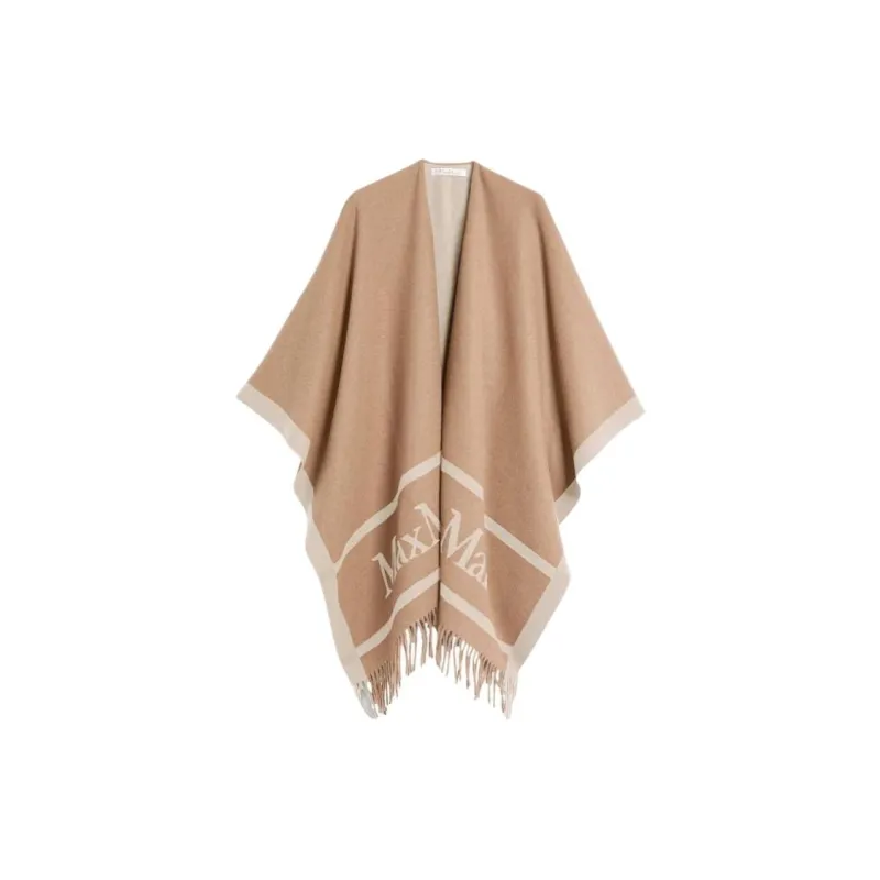 MaxMara Wool Shawls Women's Apricot-0