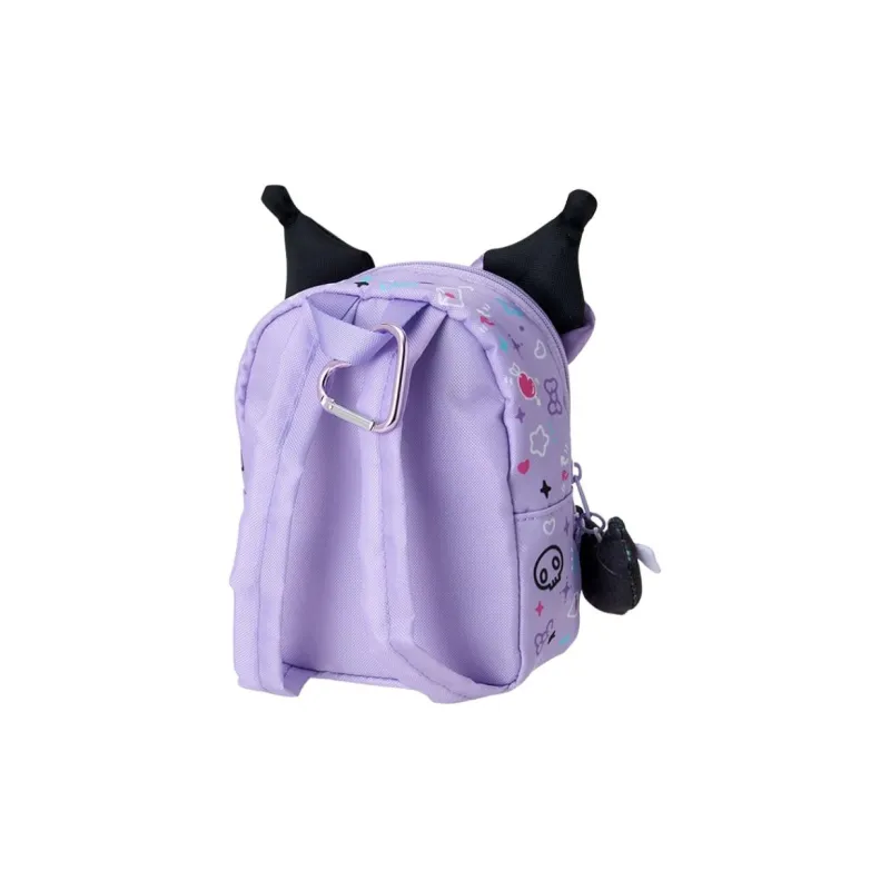 Sanrio Kuromi Polyester Coin Purse Women's Purple-1