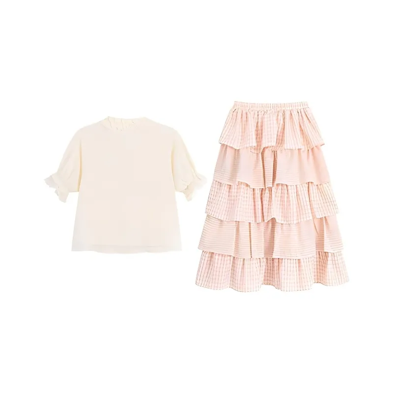 AHDO Two Piece Skirt Sets Women's-1