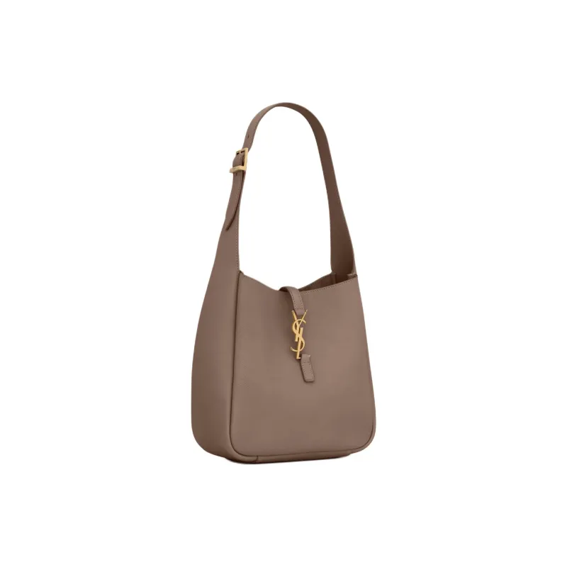 SAINT LAURENT LE5A7 Calfskin Shoulder Bag Women's Hickory Nuts Brown-1