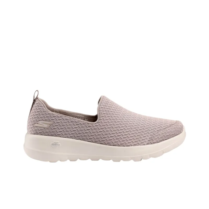 Skechers GO WALK Joy Breathable Low Top Casual Shoes Women's Gray Pink-1