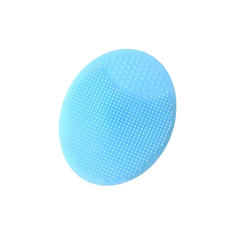 ZHENZI Silicone Hairbrush Comb Dandruff Removal Massage Brush For Bathing And Cleansing Sponges-10