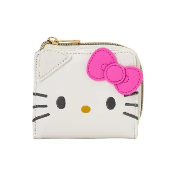 Sanrio PU Leather Wallet Women's White