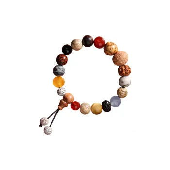 QIONGRUIGE QR King Kong Bodhi Seeds Bracelets Unisex
