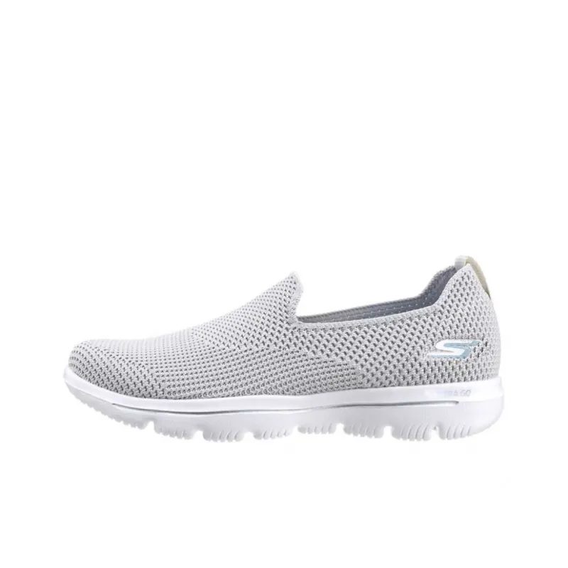 Skechers Go Walk Evolution Ultra Low Top Casual Shoes Women's Gray-0