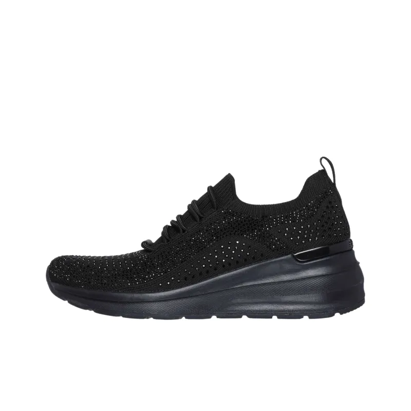 Skechers Billion Low Top Casual Shoes Women's Black-0