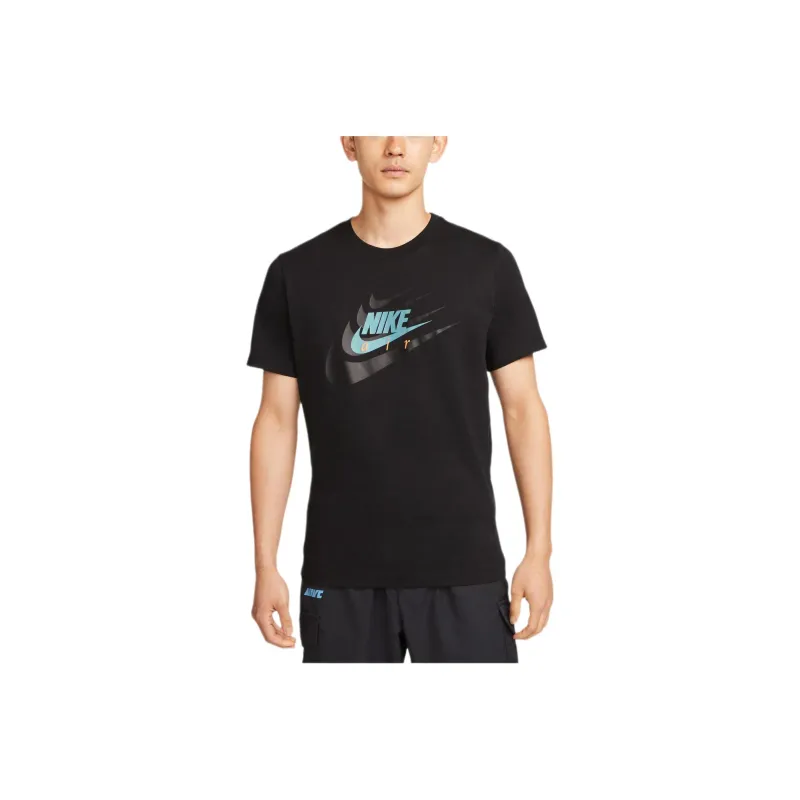 Nike T Shirts Men Black-0
