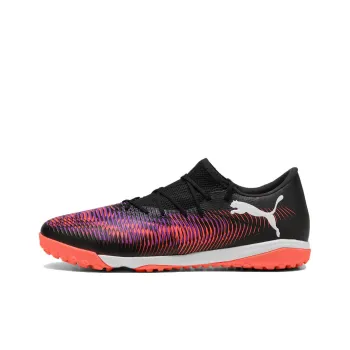 PUMA FUTURE 8 MATCH Abrasion Resistant Soccer Shoes Unisex Black White Red