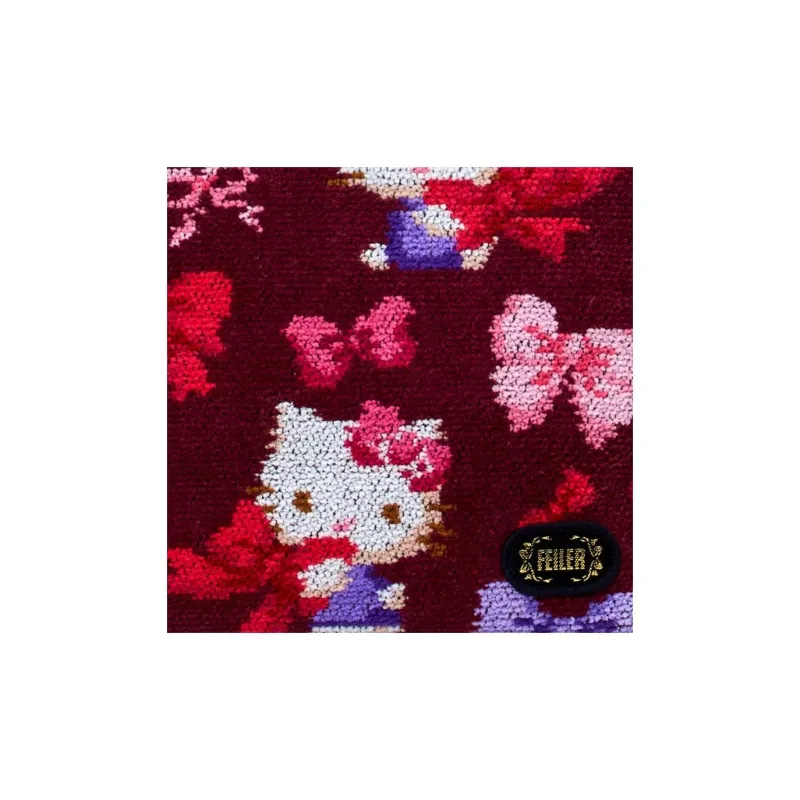 Sanrio Hello Kitty Cotton Tote Bag, Shopping Bag, Handbag Women's Red-3