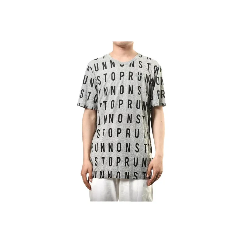 Nike T Shirts Men Gray-0