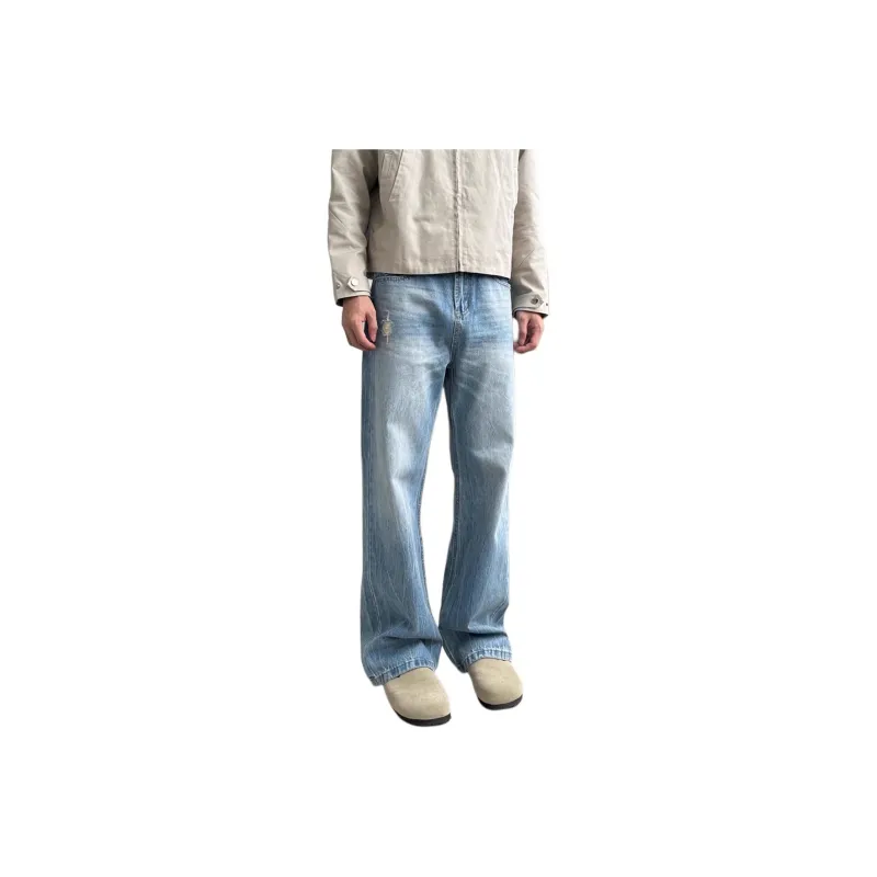 City Hipster Jeans Unisex Light Blue-0