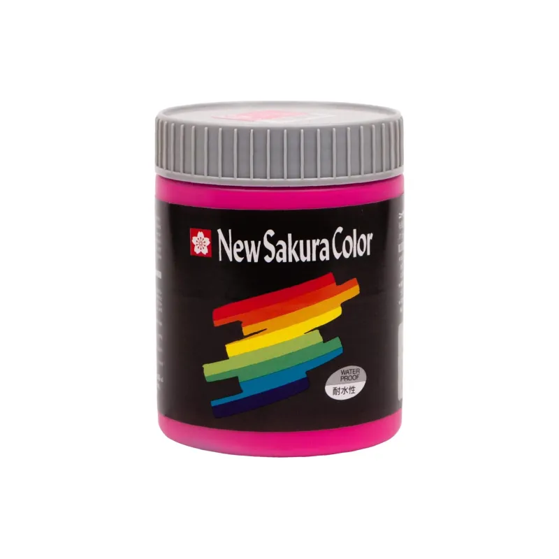 SAKURA Poster, Oil Paintings 600ml Opera Red, Large Capacity Propylene Everyday Painting Supplies-0