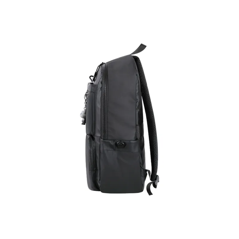 LECAGE Oxford Backpack Unisex Black/Gray-3