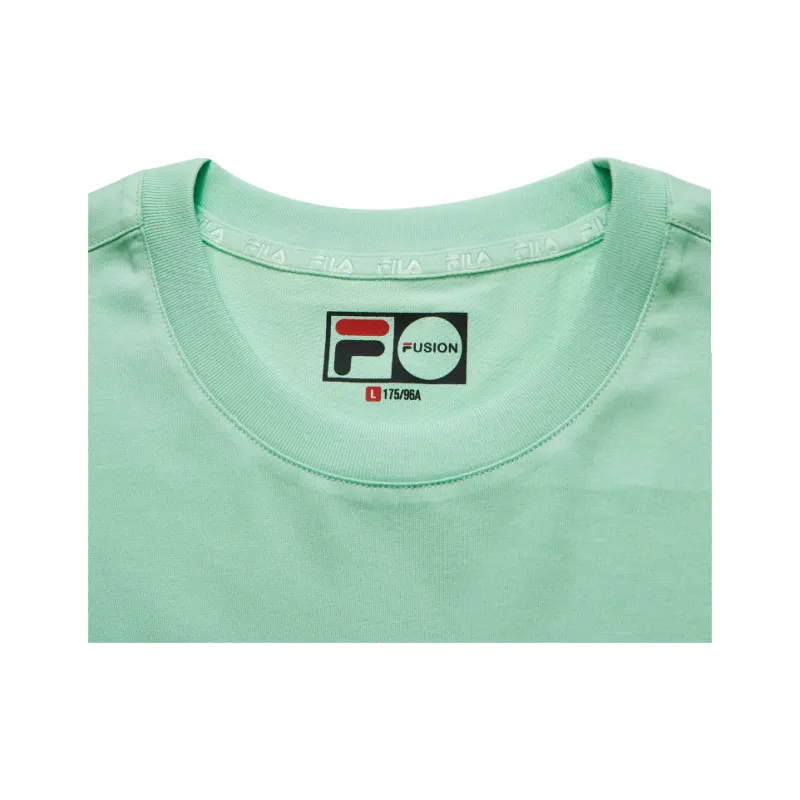 FILA FUSION T Shirt Unisex Crimson Fruit Green-2