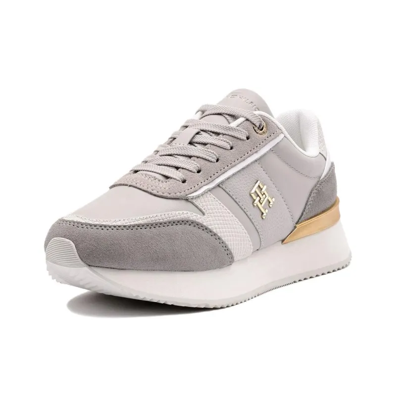 Tommy Hilfiger Zapatillas Low Top Casual Shoes Women's Gray-2