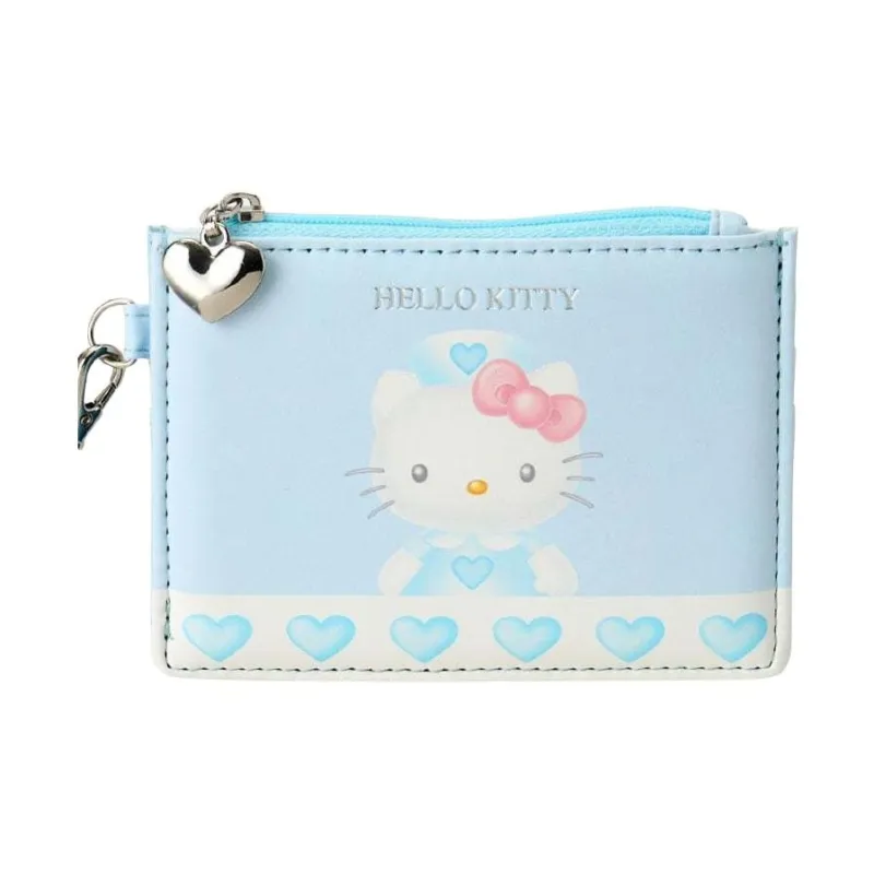 Sanrio Synthetic Leather Card Holder Women's Light Blue-1