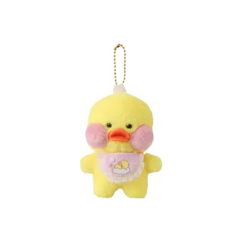 MINISO Plush Bag Charm Bag Merch Unisex Light Yellow