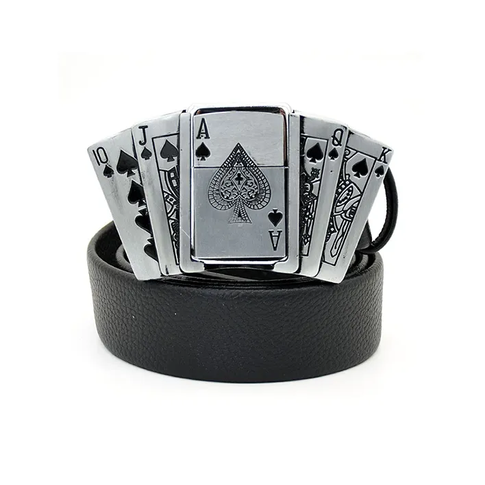 JONNY MOORE Cow Leather Belts Men's 3.8cm-11