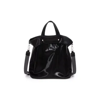 MESUCA ×Tokidoki/Tokidoki Collaboration Recycled Leather Tote One Shoulder Handbag Women's Black