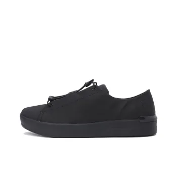 DESCENTE Wager Easy Abrasion Resistant Low Top Casual Shoes Unisex Black