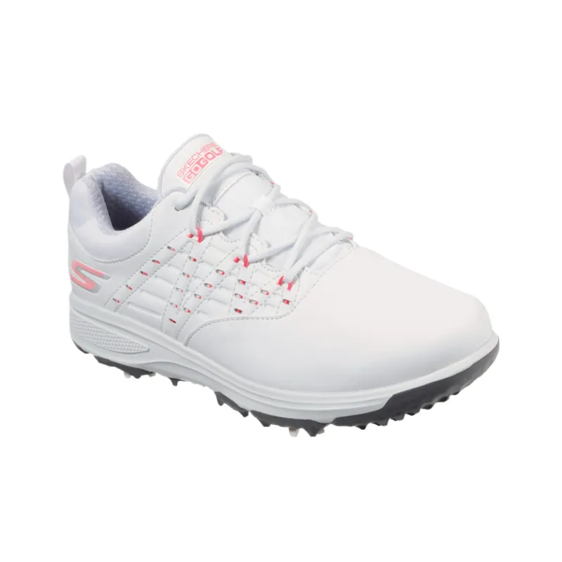 Skechers Go Golf Collection Abrasion Resistant Low Top Golf Shoes Women's White-2