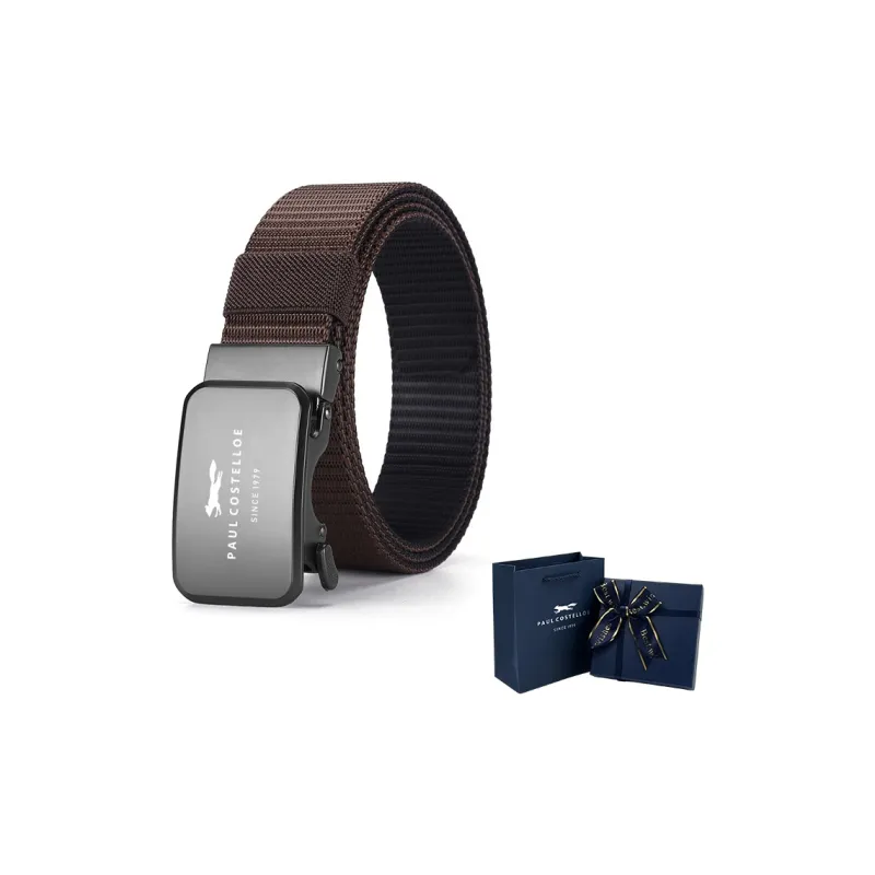 PAUL COSTELLOE Imitation Nylon Belt Unisex 3.7cm-15
