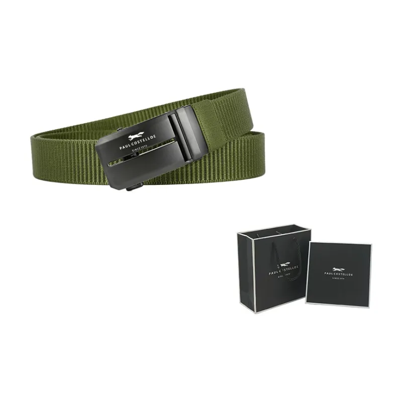 PAUL COSTELLOE Nylon Belt Unisex 3.4cm-34
