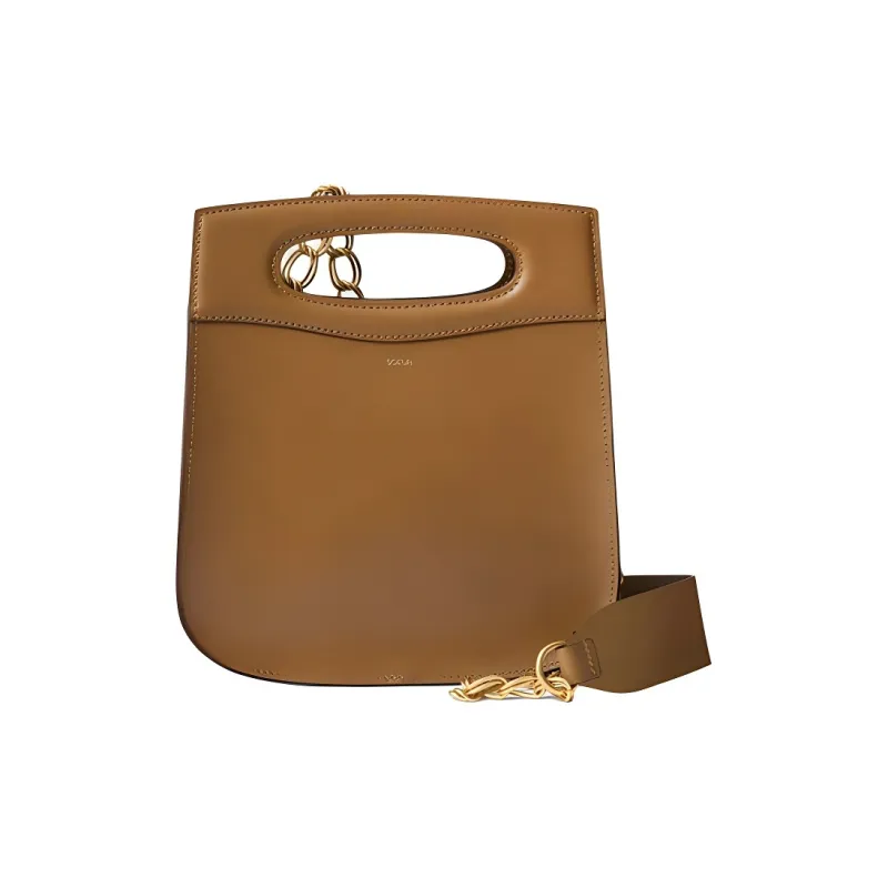 SOEUR Leather One Shoulder Handbags Women's Bronze-0