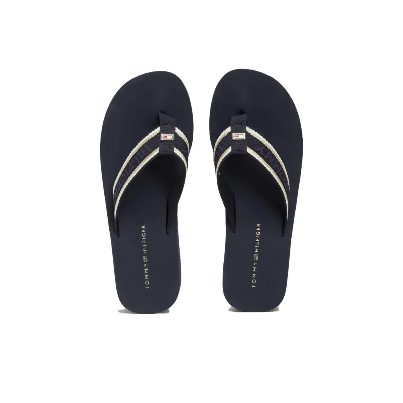 Tommy Hilfiger Flip Flops Women's Blue-3