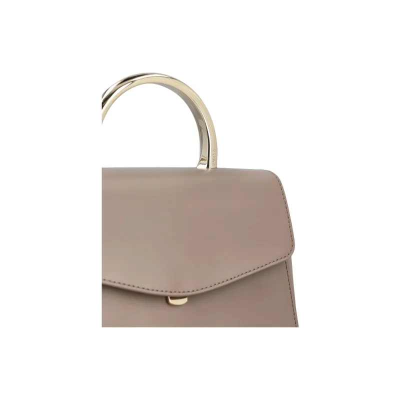 Furla Leather Envelope Bag, Shoulder Bag, Crossbody Bag, Handbag Mini Women's Taupe-3