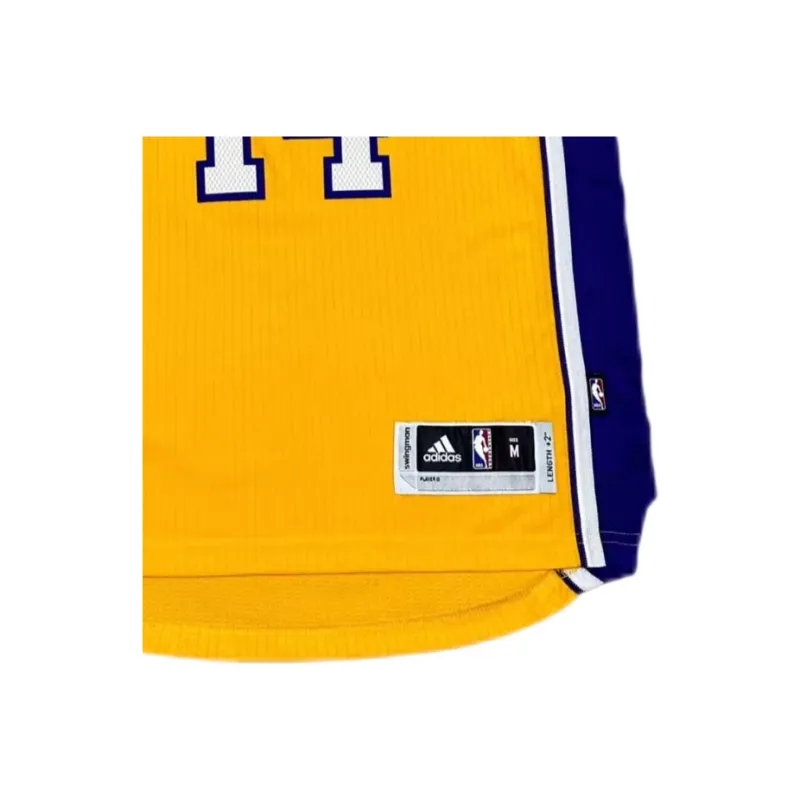 Adidas x NBA Los Angeles Lakers Basketball Jersey Unisex Yellow-3