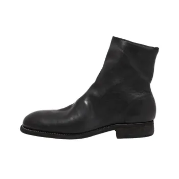 GUIDI Ankle Boots Men Black
