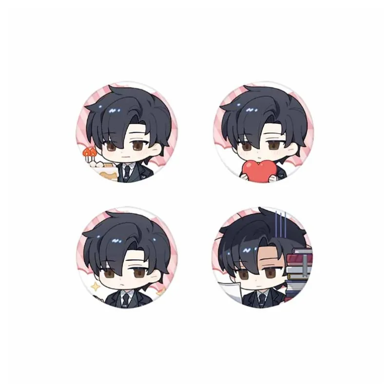 SHIJIEZHIWAI Snow Collection, Everlasting Affection Badges-0