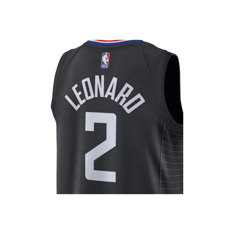 Jordan Brand 2020/21 Swingman Basketball Jerseys Los Angeles Clippers Men's Black-2