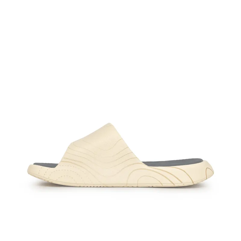 PEAK Tai Ji1.0 EVA Quiet Slip Resistant Antibacterial Slide Slippers Men's Light Khaki-1