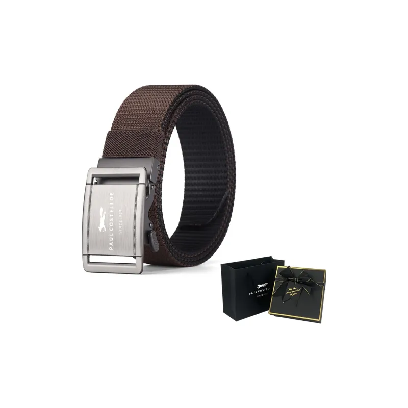 PAUL COSTELLOE Imitation Nylon Belt Unisex 3.7cm-14