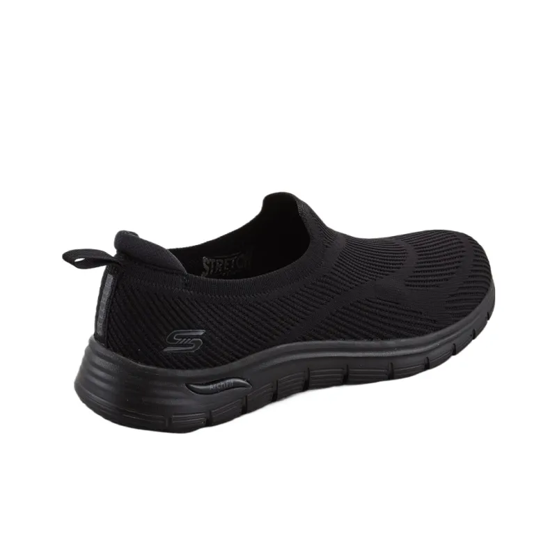 Skechers ARCH FIT VISTA Low Top Casual Shoes Women's Black-3
