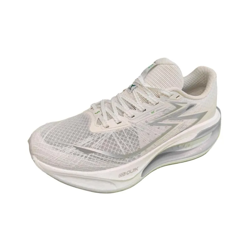 361° Slip Resistant, Abrasion Resistant, Breathable Low Top Training Racing Running Shoes Men's White-1