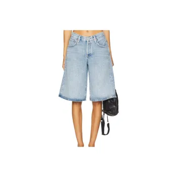 AGOLDE Denim Shorts Women's Blue