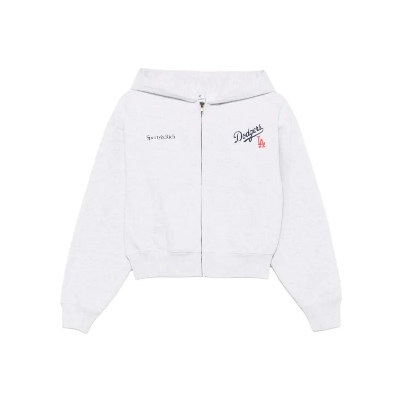 SPORTY & RICH Dodgers Serif Hoodie-0