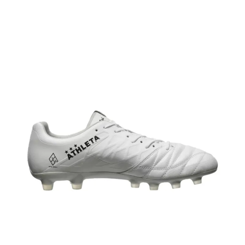 ATHLETA O REI Cushioning, Wear Resistant Soccer Shoes Men's White-2