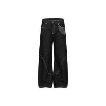 F.K.V.A Jeans Unisex Black